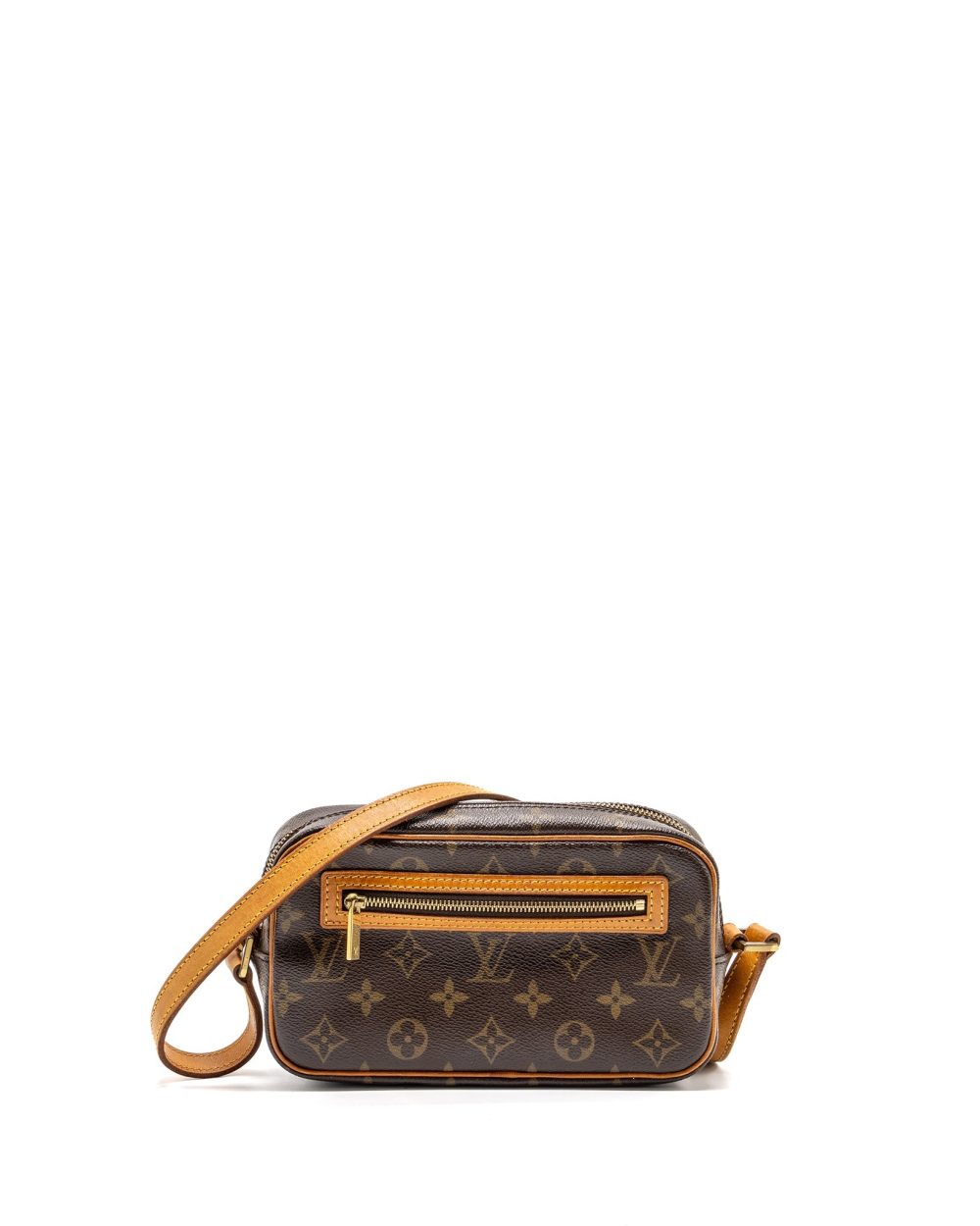 AAA Replica Louis Vuitton LV VINTAGE CITE CLUTCH POCHETTE MONOGRAM CANVAS GHW