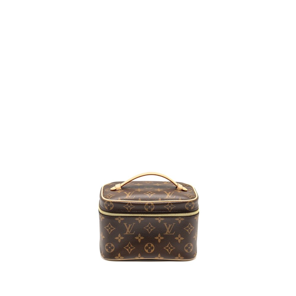 AAA Replica Louis Vuitton LV NICE MINI MONOGRAM CANVAS GHW