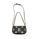 AAA Replica Louis Vuitton LV MULTI POCHETTE MONOGRAM EMPREINTE BLACK GHW