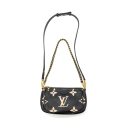 AAA Replica Louis Vuitton LV MULTI POCHETTE MONOGRAM EMPREINTE BLACK GHW