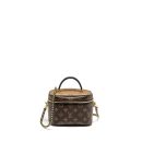 AAA Replica Louis Vuitton LV VANITY CASE PM MONOGRAM REVERSE CANVAS GHW