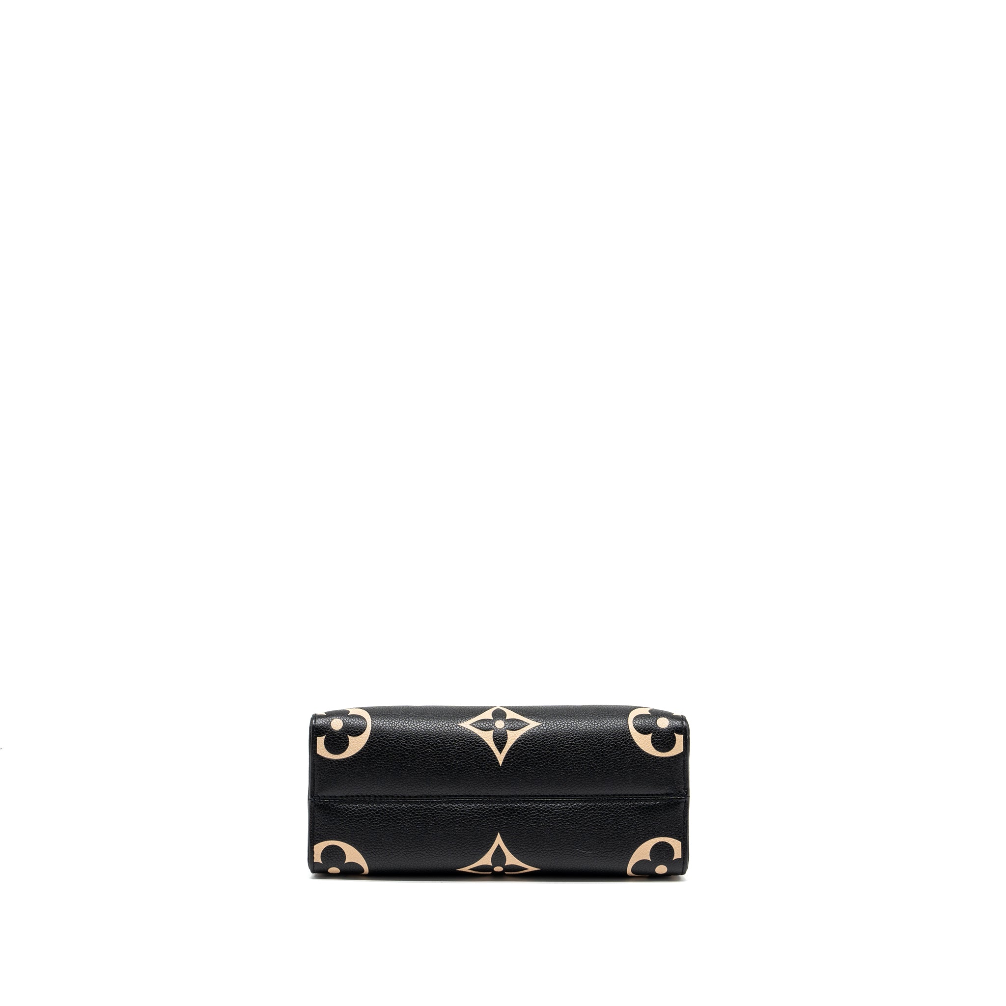 AAA Replica Louis Vuitton LV ONTHEGO PM BICOLOUR MONOGRAM EMPREINTE BLACK/BEIGE GHW