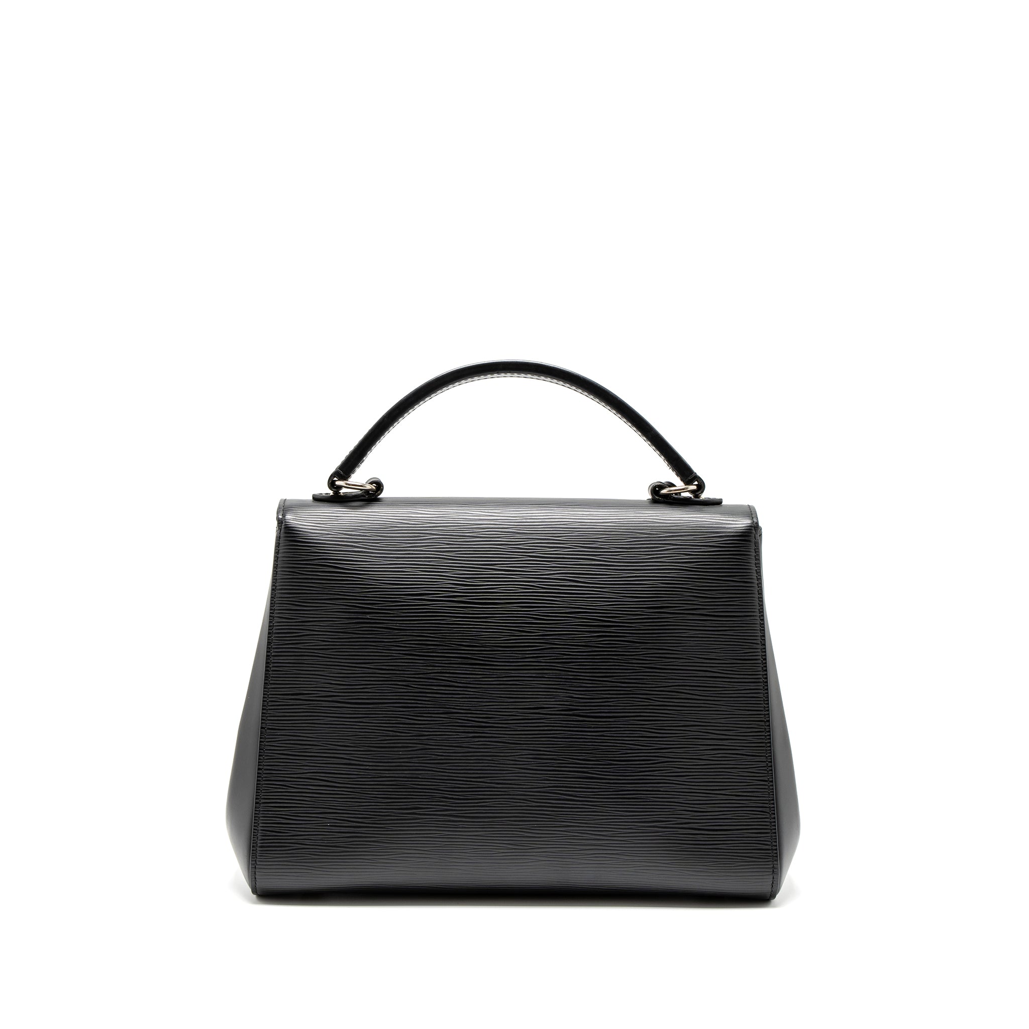AAA Replica Louis Vuitton LV CLUNY MM EPI BLACK SHW