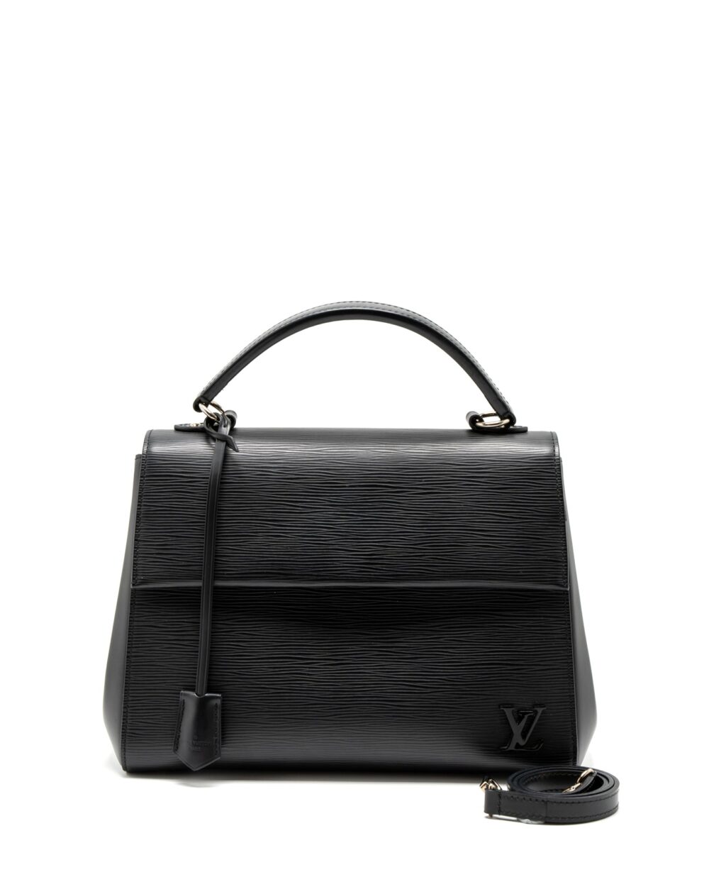 AAA Replica Louis Vuitton LV CLUNY MM EPI BLACK SHW