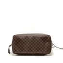 AAA Replica Louis Vuitton LV NEVERFULL GM DAMIER EBENE WITH GHW