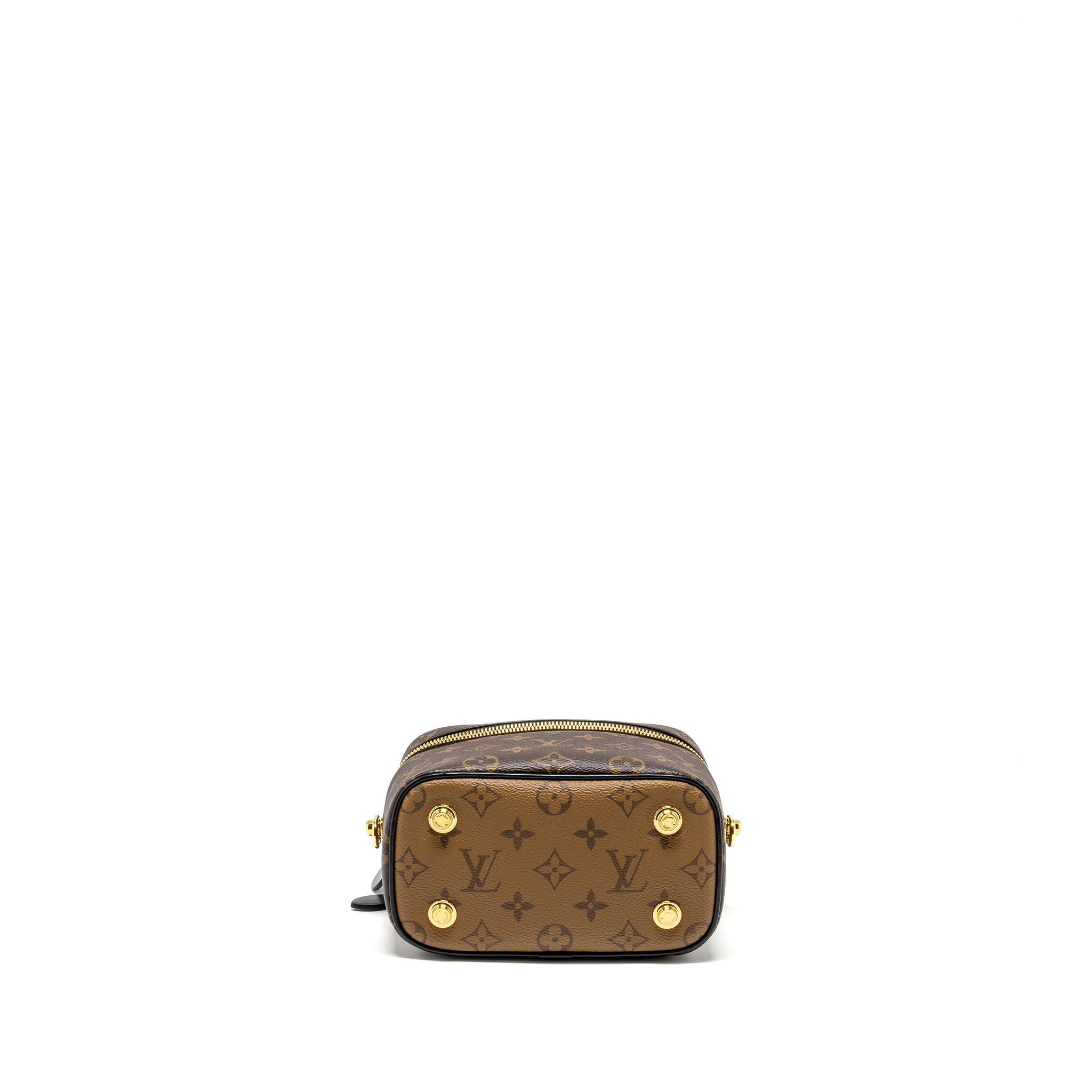 AAA Replica Louis Vuitton LV VANITY CASE PM MONOGRAM REVERSE CANVAS GHW