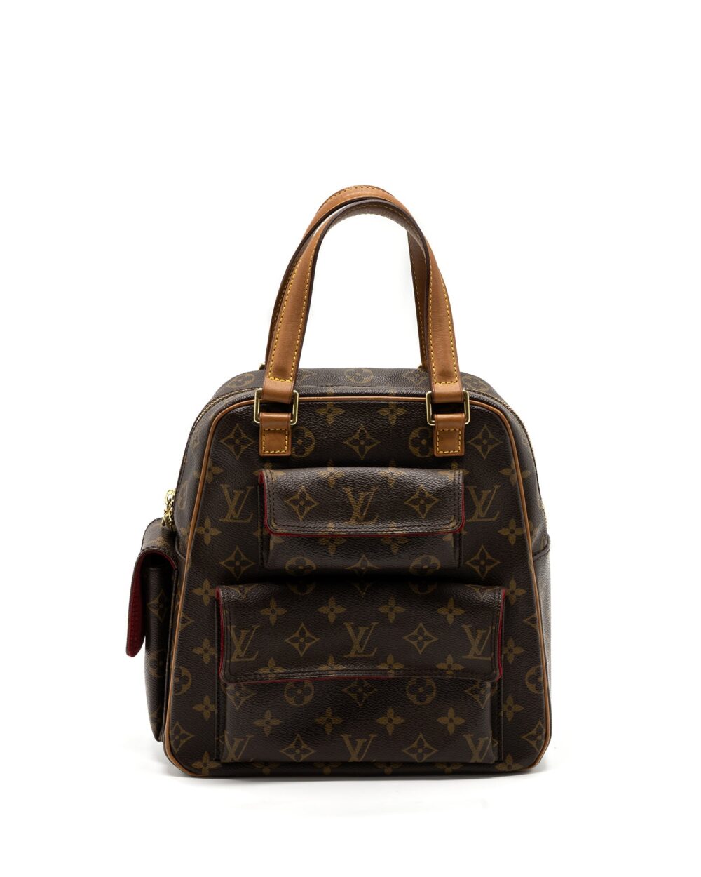 AAA Replica Louis Vuitton LV VINTAGE TOP HANDLE BAG MONOGRAM CANVAS GHW