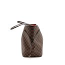 AAA Replica Louis Vuitton LV NEVERFULL GM DAMIER EBENE WITH GHW