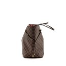 AAA Replica Louis Vuitton LV NEVERFULL GM DAMIER EBENE WITH GHW