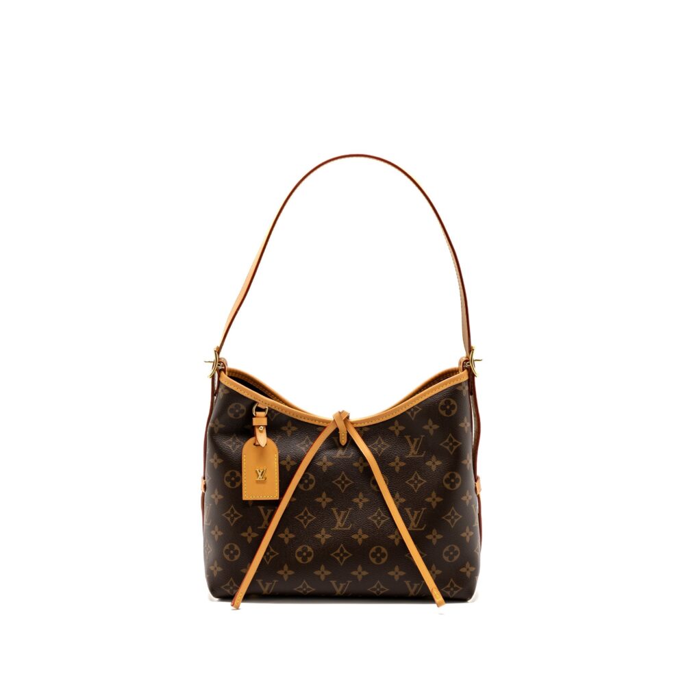 AAA Replica Louis Vuitton LV CARRYALL PM MONOGRAM CANVAS GHW(NEW VERSION)