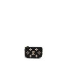 AAA Replica Louis Vuitton LV MINI POCHETTE ACCESSORIES BICOLOUR MONOGRAM EMPREINTE LEATHER GHW (NEW VERSION)