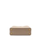 AAA Replica Louis Vuitton LV CAPUCINES PM CALFSKIN GREY GHW