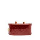 AAA Replica Louis Vuitton LV TROUVILLE PATENT LEATHER RED GHW