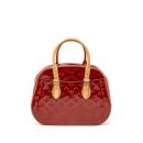 AAA Replica Louis Vuitton LV TROUVILLE PATENT LEATHER RED GHW