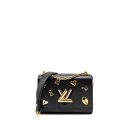 AAA Replica Louis Vuitton LV LOVE LOCK TWIST MM EPI BLACK MULTICOLOUR HARDWARE