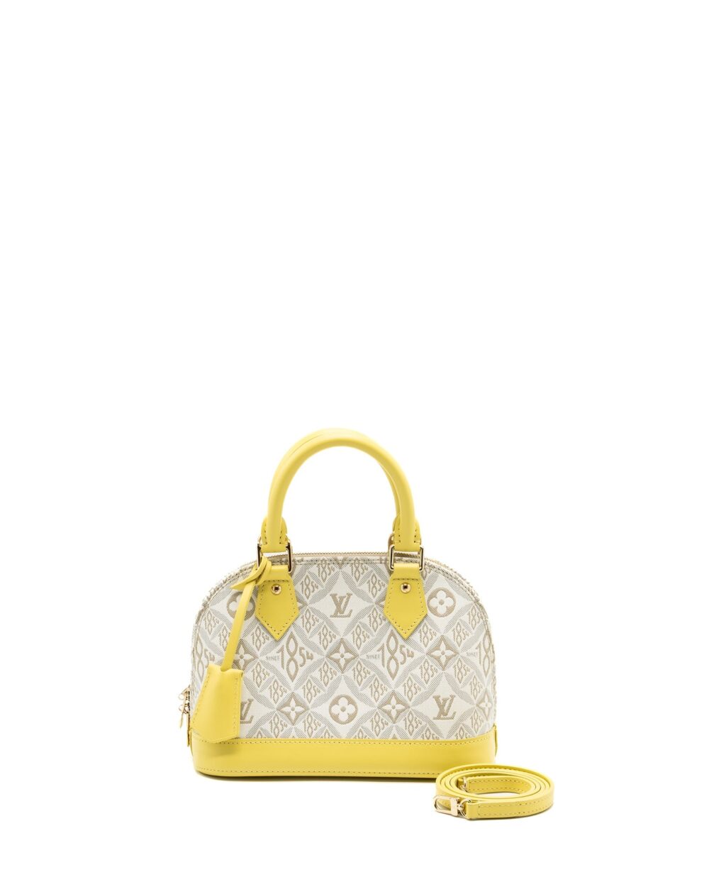 AAA Replica Louis Vuitton LV SINCE 1854 ALMA BB JAUNE GHW