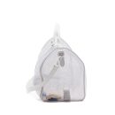 AAA Replica Louis Vuitton LV WAVY KEEPALL 50 EPI PLAGE WHITE