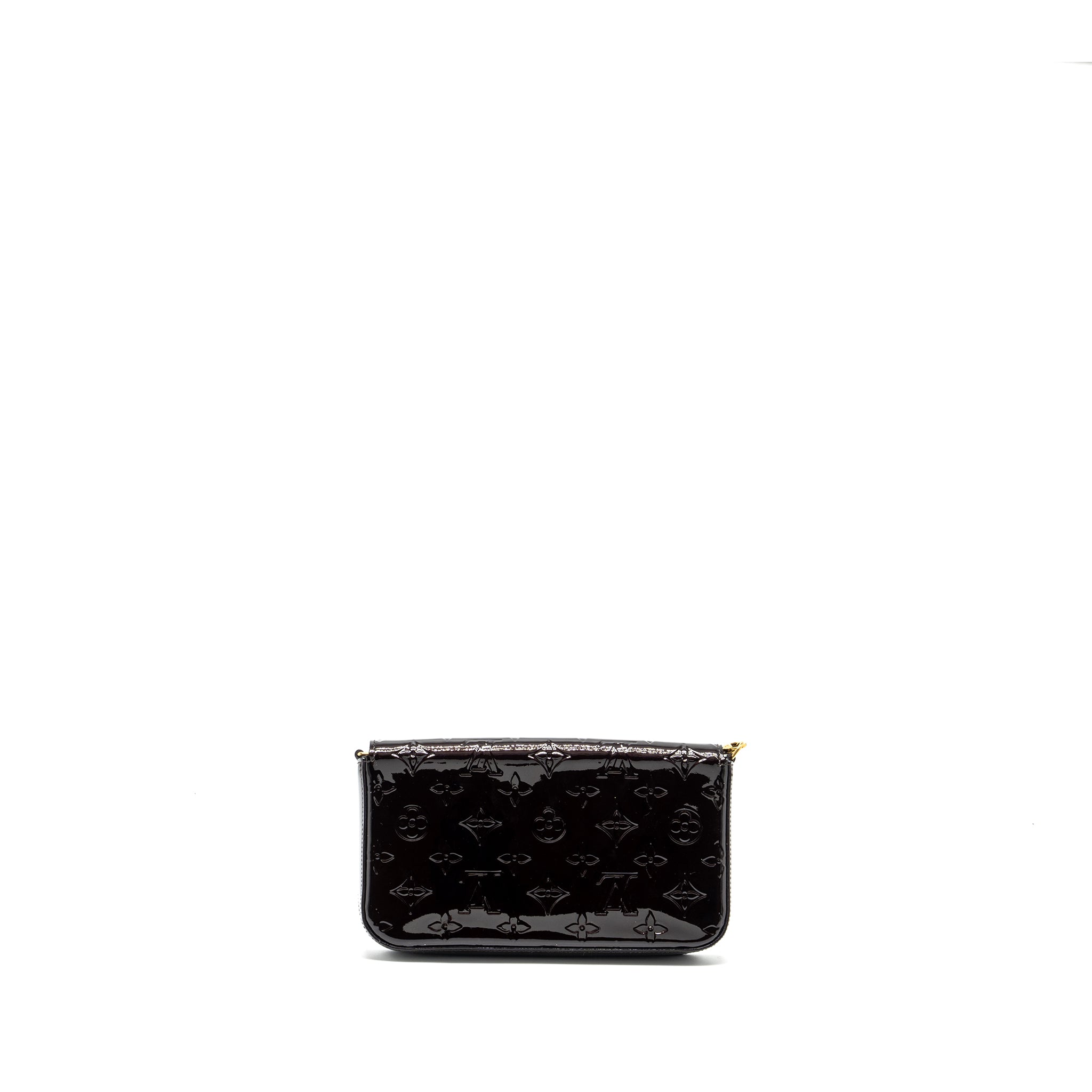 AAA Replica Louis Vuitton LV FELICIE POCHETTE MONOGRAM PATENT AMATANTE GHW