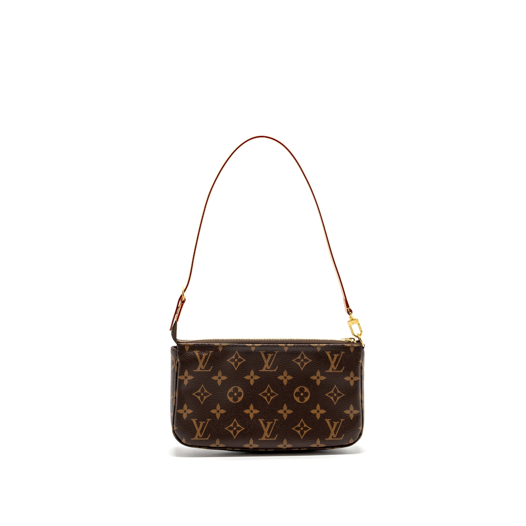 AAA Replica Louis Vuitton LV POCHETTE ACCESSORIES MONOGRAM CANVAS GHW