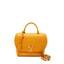 AAA Replica Louis Vuitton LV TOP HANDLE FLAP BAG CALFSKIN YELLOW GHW