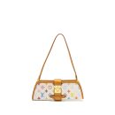 AAA Replica Louis Vuitton LV VINTAGE SHIRLEY CLUTCH MULTICOLOUR MONOGRAM CANVAS WHITE GHW