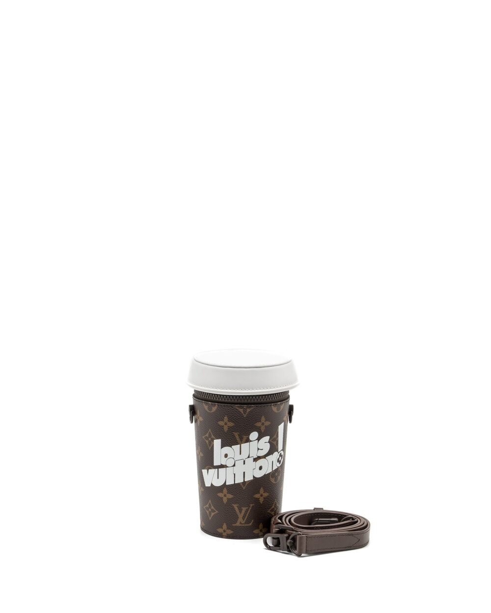 AAA Replica Louis Vuitton LV COFFEE CUP BAG MONOGRAM CANVAS BROWN/MULTICOLOUR BROWN HARDWARE