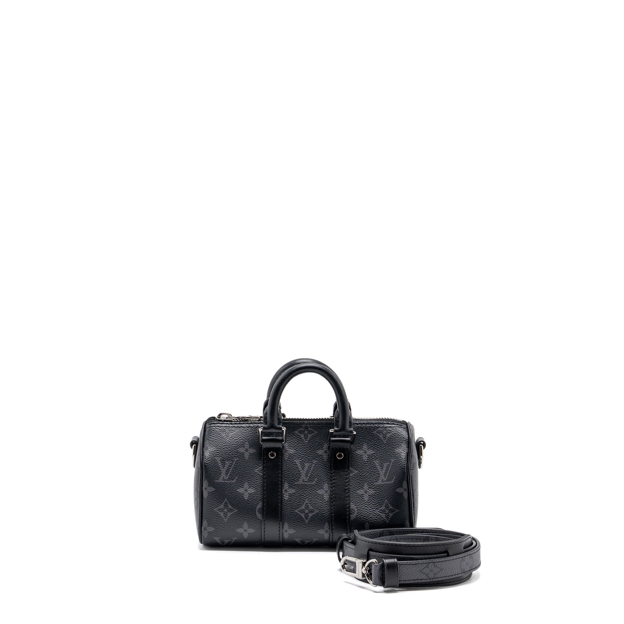 AAA Replica Louis Vuitton LV KEEPALL XS MONOGRAM ECLIPSE REVERSE SHW (NEW VERSION)