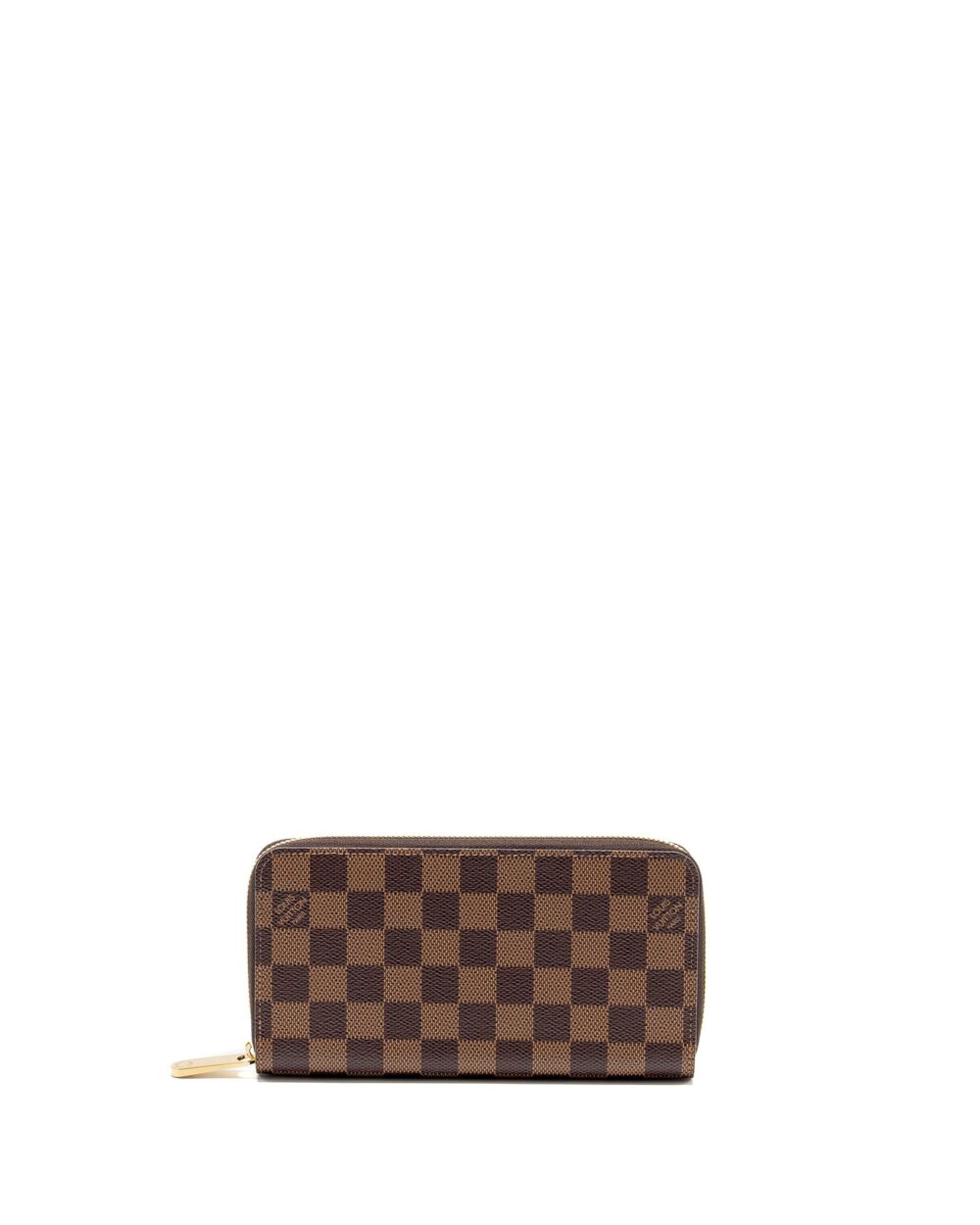 AAA Replica Louis Vuitton LV ZIPPY ORGANIZER MONOGRAM CANVAS DAMIER EBENE GHW