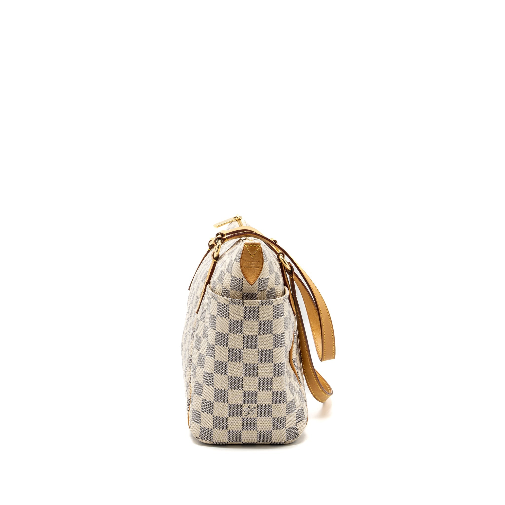 AAA Replica Louis Vuitton LV TOTE BAG DAMIER AZUR GHW