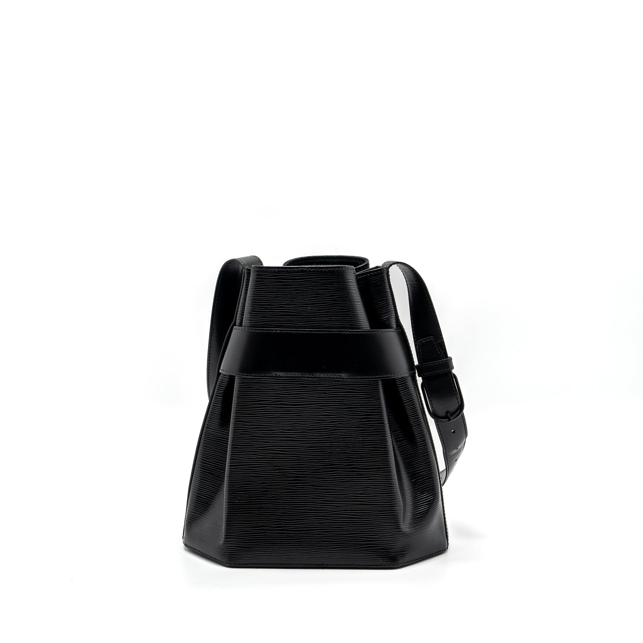 AAA Replica Louis Vuitton LV VINTAGE SAC SEAU BUCKET CROSSBODY BADGE EPI BLACK SHW