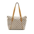 AAA Replica Louis Vuitton LV TOTE BAG DAMIER AZUR GHW