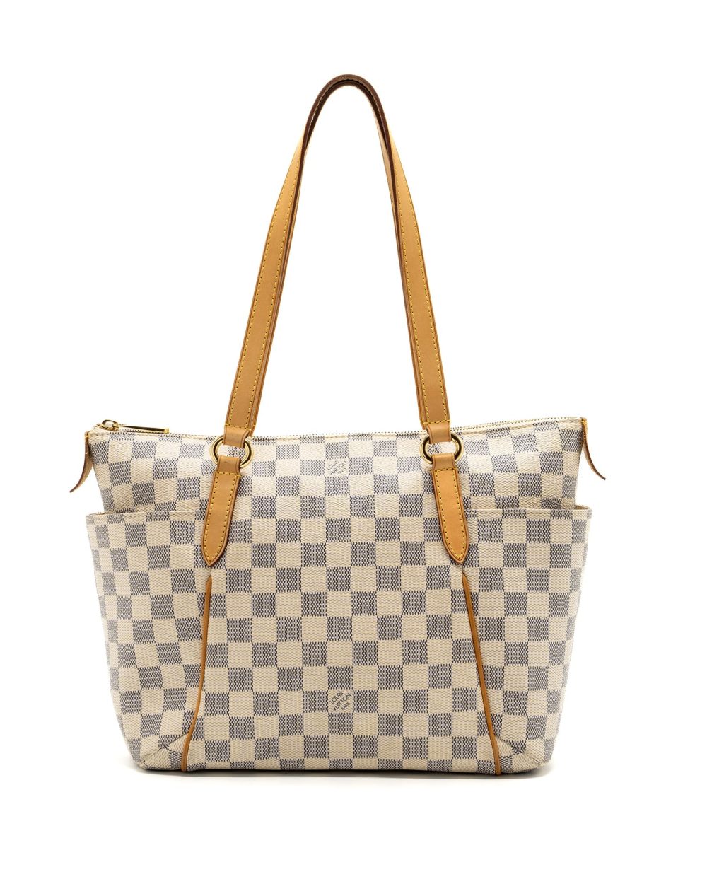 AAA Replica Louis Vuitton LV TOTE BAG DAMIER AZUR GHW