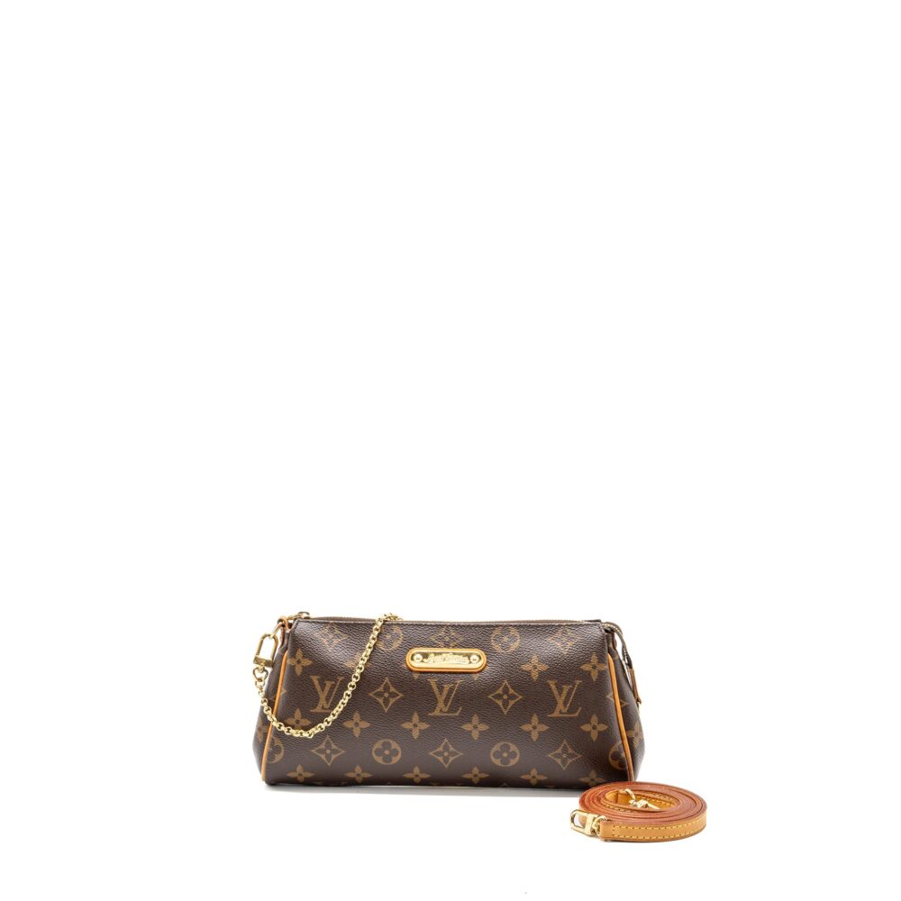 AAA Replica Louis Vuitton LV EVA POUCH MONOGRAM CANVAS GHW