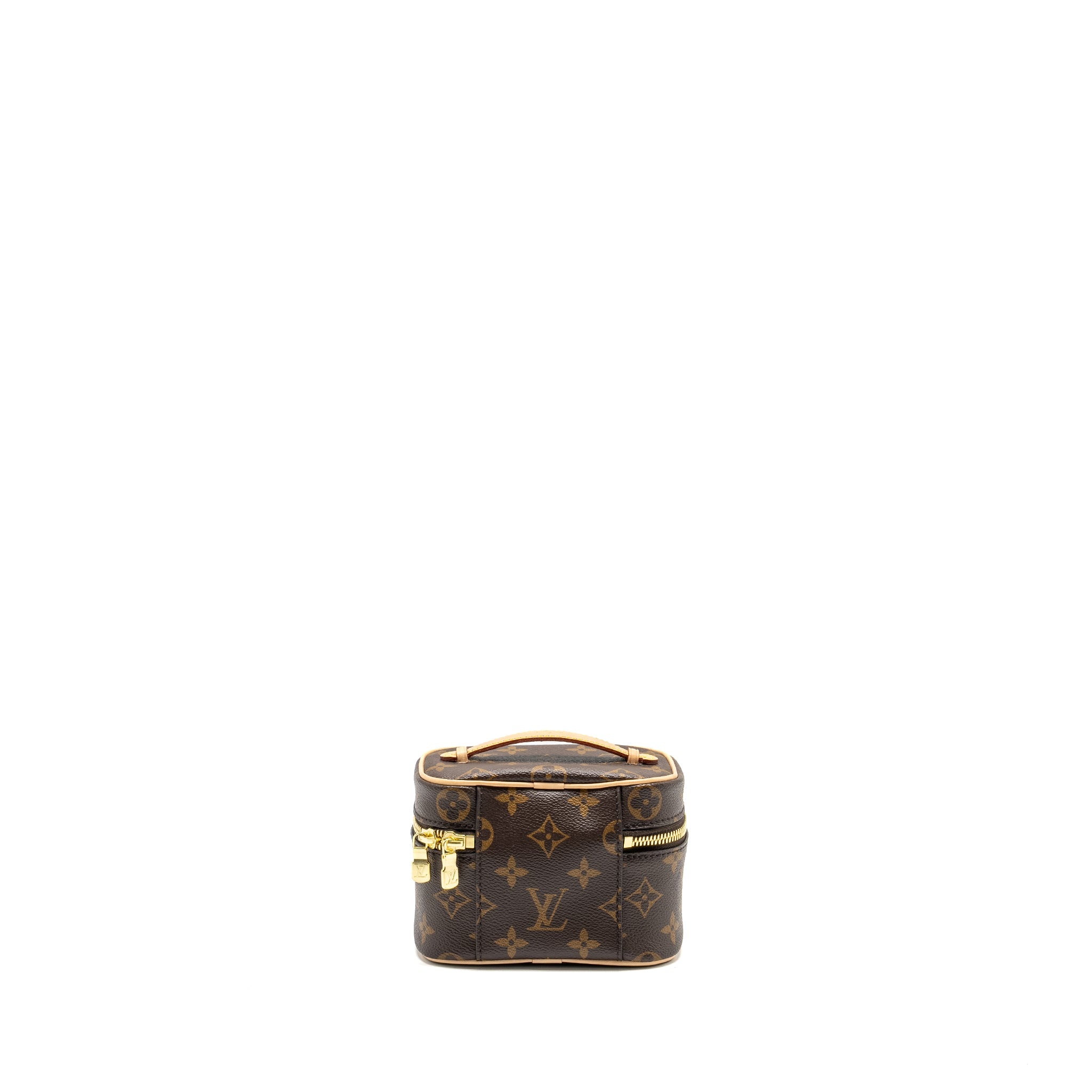 AAA Replica Louis Vuitton LV NICE NANO MONOGRAM CANVAS GHW