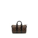 AAA Replica Louis Vuitton LV KEEPALL XS ZOOM WITH FRIENDS MONOGRAM CANVAS BLACK HARDWARE (NEW VERSION)
