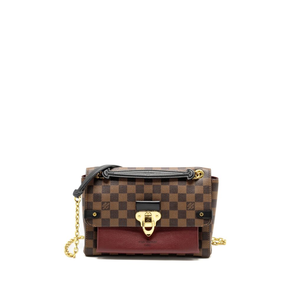AAA Replica Louis Vuitton LV VAVIN PM DAMIER EBENE CANVAS GHW