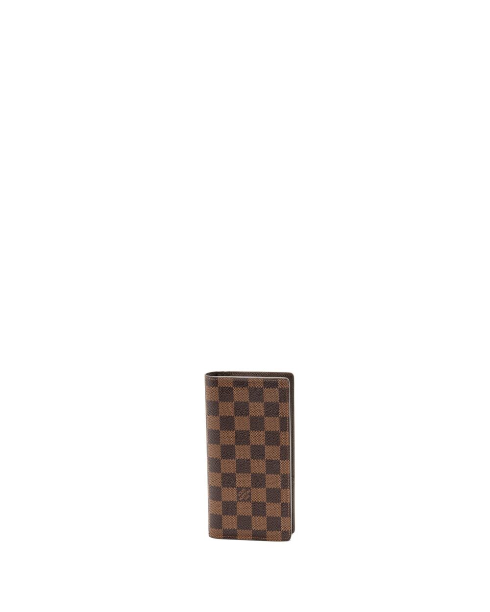 AAA Replica Louis Vuitton LV BRAZZA LONG WALLET DAMIER EBENE CANVAS GHW