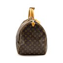 AAA Replica Louis Vuitton LV KEEPALL 55 MONOGRAM CANVAS GHW