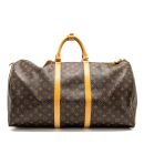 AAA Replica Louis Vuitton LV KEEPALL 55 MONOGRAM CANVAS GHW