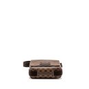 AAA Replica Louis Vuitton LV BROOKLYN PM MESSENGER BAG DAMIER EBENE CANVAS BROWN HARDWARE