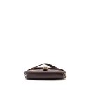 AAA Replica Louis Vuitton LV VINTAGE FLAP SHOULDER BAG FABRIC / LEATHER DARK PINK GHW