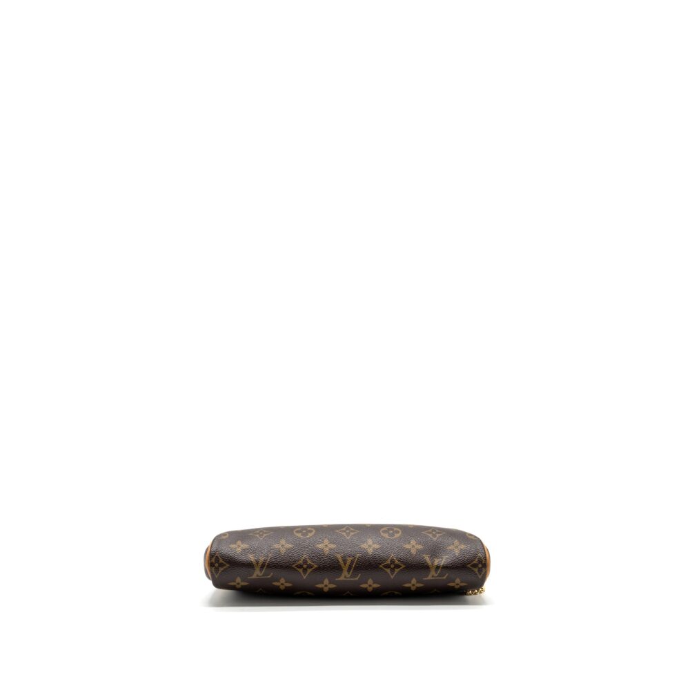AAA Replica Louis Vuitton LV EVA POCHETTE MONOGRAM CANVAS GHW