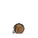 AAA Replica Louis Vuitton LV BOURSICOT CHAIN BAG REVERSE MONOGRAM CANVAS/LEATHER BLACK HARDWARE