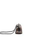 AAA Replica Louis Vuitton LV BOURSICOT CHAIN BAG REVERSE MONOGRAM CANVAS/LEATHER BLACK HARDWARE