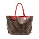 AAA Replica Louis Vuitton LV NEVERFULL MM TOTEM LIMITED EDITION MONOGRAM CANVAS MULITCOLOUR GHW