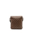 AAA Replica Louis Vuitton LV BROOKLYN PM MESSENGER BAG DAMIER EBENE CANVAS BROWN HARDWARE