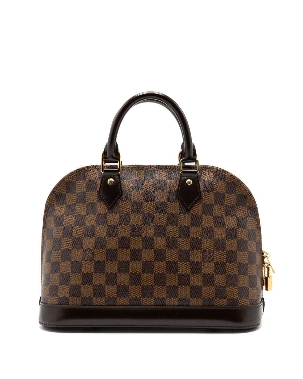 AAA Replica Louis Vuitton LV ALMA PM DAMIER EBENE GHW