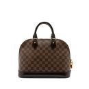 AAA Replica Louis Vuitton LV ALMA PM DAMIER EBENE GHW