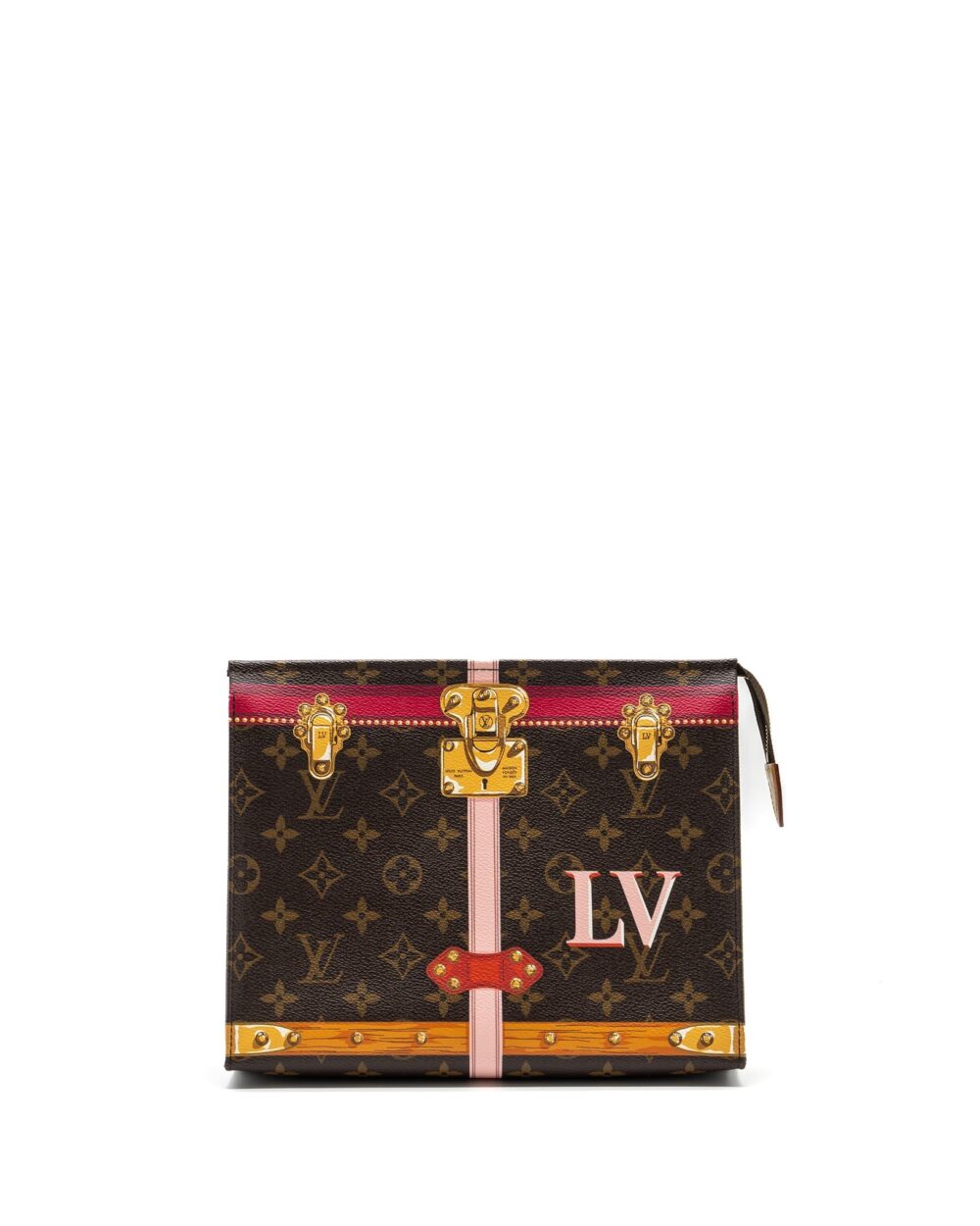 AAA Replica Louis Vuitton LV TOILETRY POCHETTE 26 LIMITED EDITION MONOGRAM CANVAS GHW
