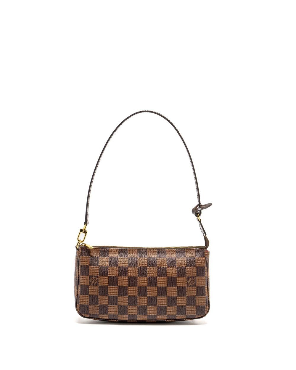 AAA Replica Louis Vuitton LV POCHETTE ACCESSOIRES DAMIER EBENE CANVAS GHW